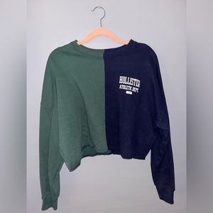 Hollister Cropped Crewneck